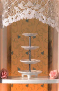Witte etagere