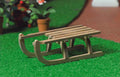 Traditionele houten slee