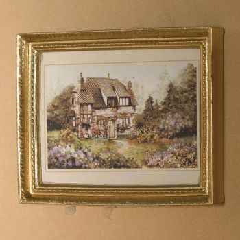 Landhuis schilderij