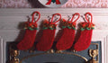 Kerstsokken, 4 stuks