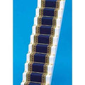 Traploper, blauw met goud,  5 x 50 cm (b x l)