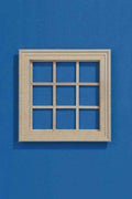 9 vaks raam blank hout