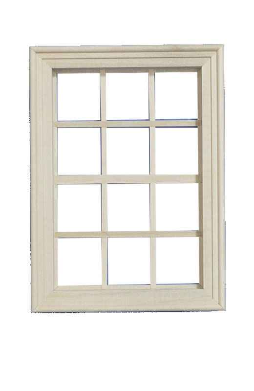 Houten raam, middenmaat