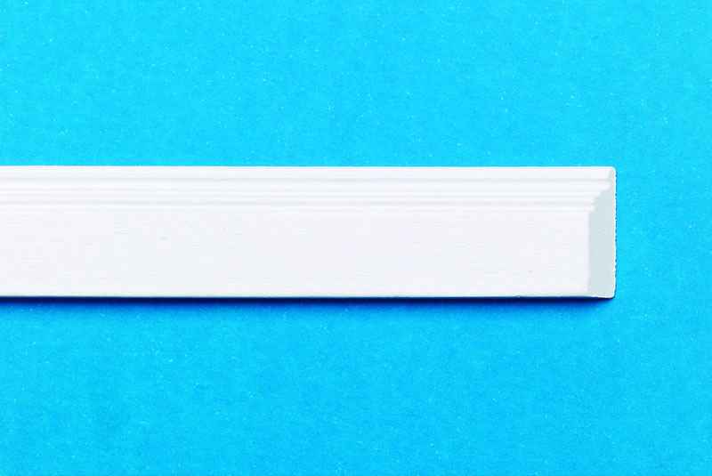 witte afwerklatjes per 6