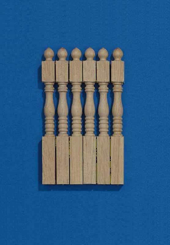 trapposten smal model, 6 stuks