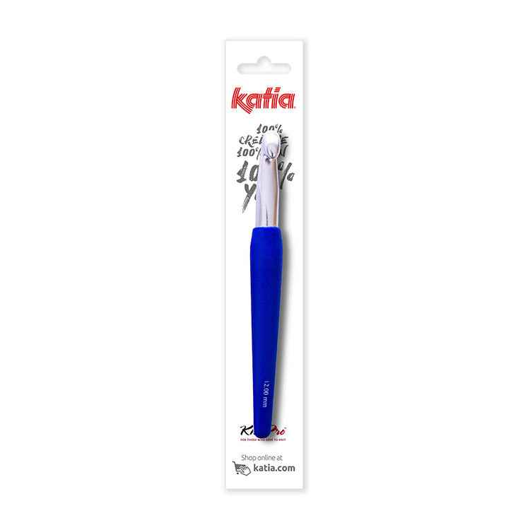 Katia Haaknaald met gekleurd handvat
