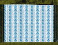 behang blauw aster