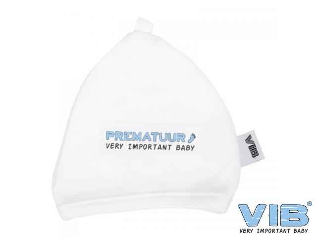 Prematuur Muts Wit+Wit