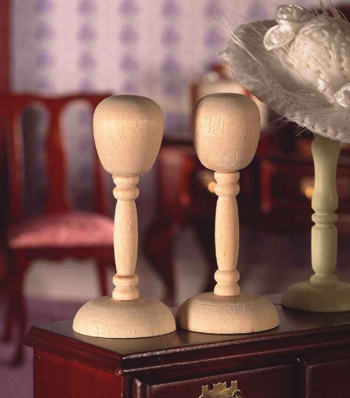 Hoedenstandaardjes, 2 stuks