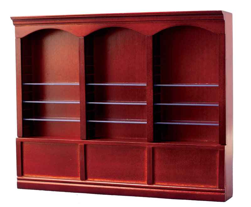 Mahonie luxe plankenkast