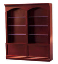 Mahonie luxe plankenkast