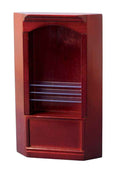 Mahonie luxe plankenkast