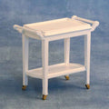 Serveer trolley, wit