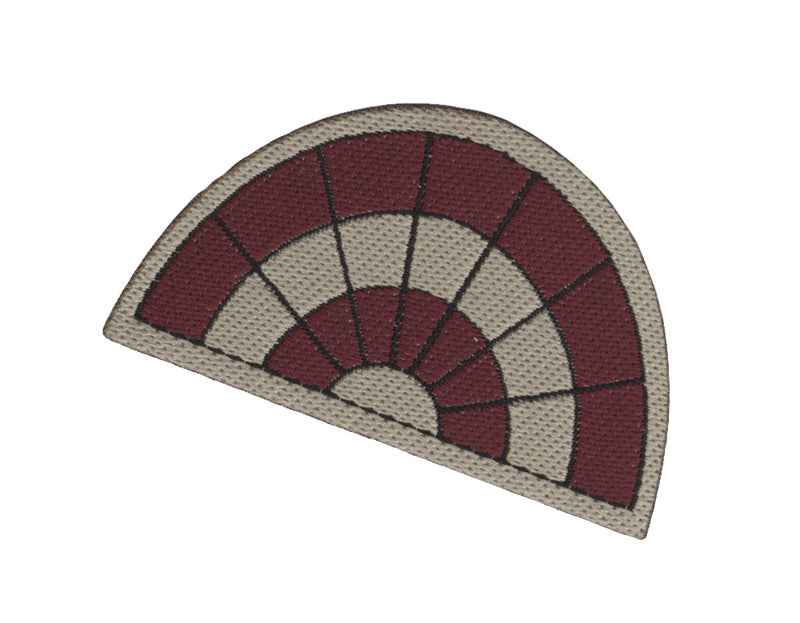 Ovale rode mat