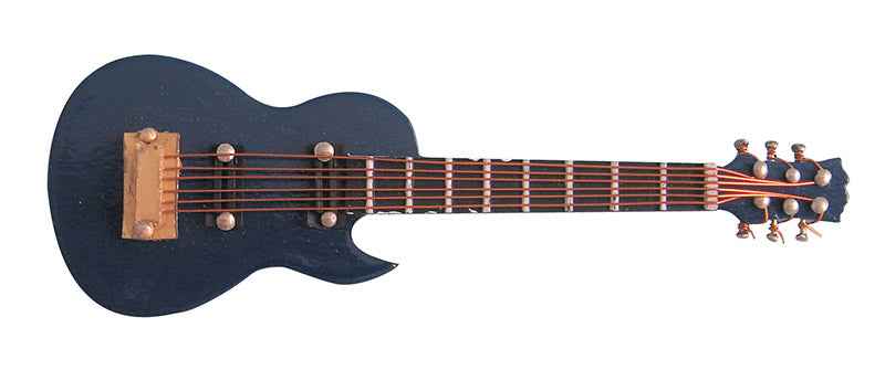 Blauw Gibson Gitaar