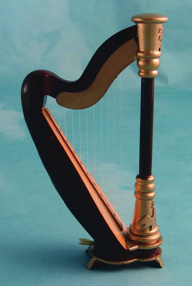 Orchesteral Harp in zwarte doos