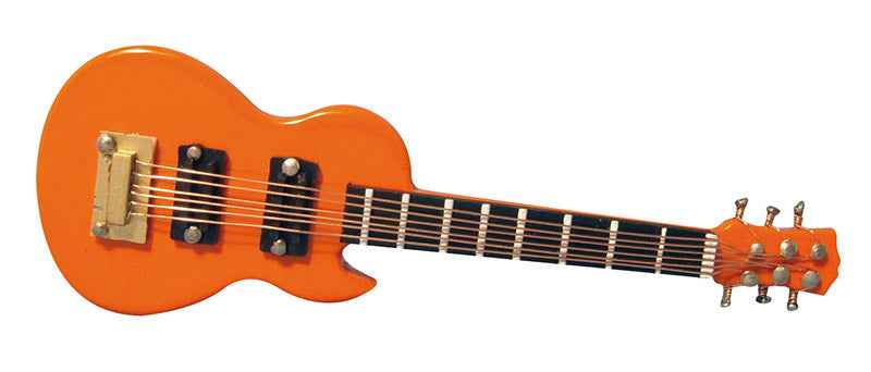 Oranje Gibson gitaar