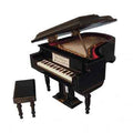 zwarte piano groot model