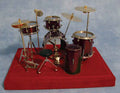 Luxe drumset rood