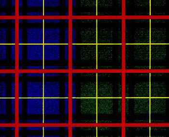 Behang blauw