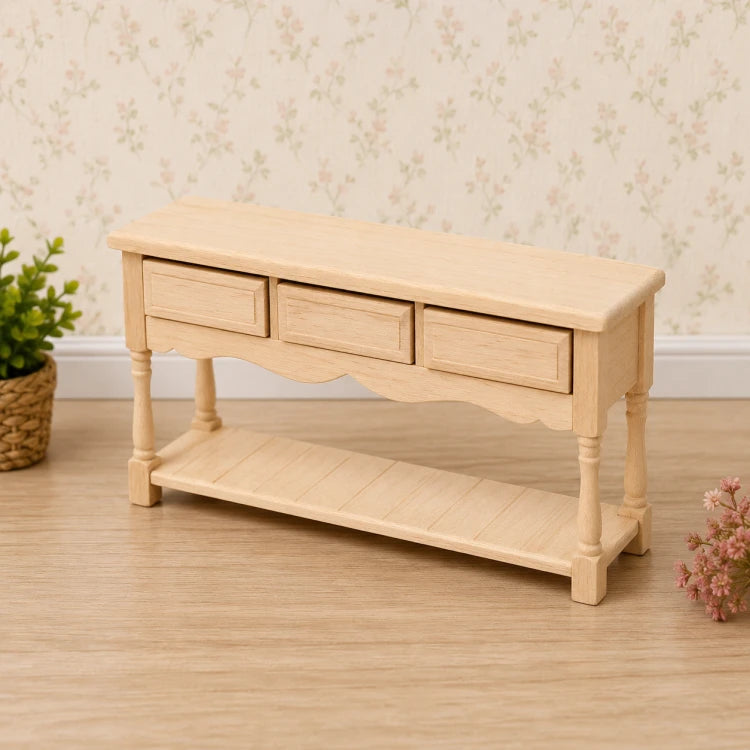 Sidetable, blank hout