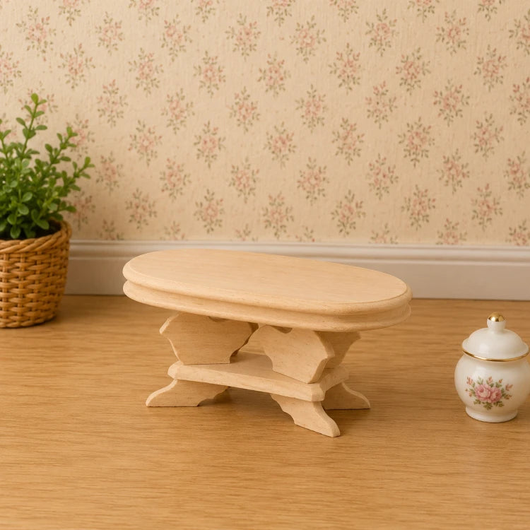 Salontafel, blank hout