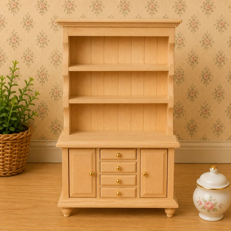keukenkast blank hout