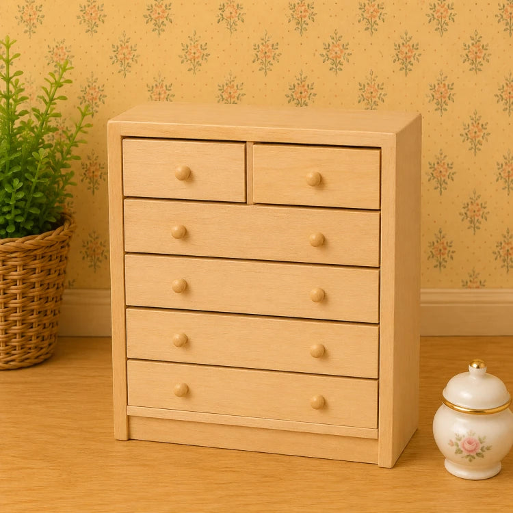 Ladenkast, blank hout