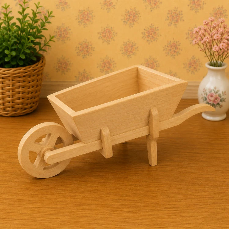 Kruiwagen, blank hout
