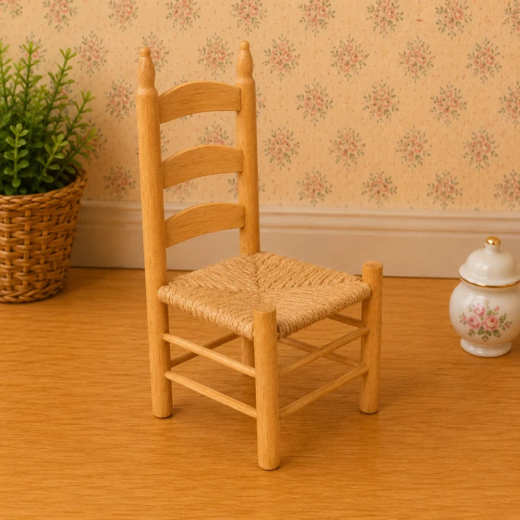 keukenstoel blank hout