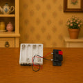 12V batterij houder met klem