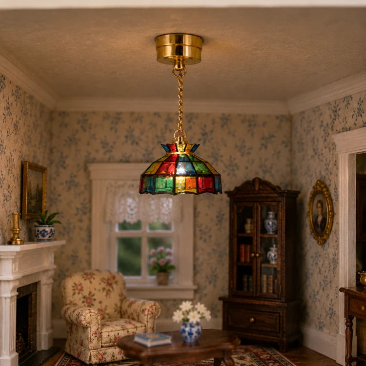 Hanglamp Tiffany met LED