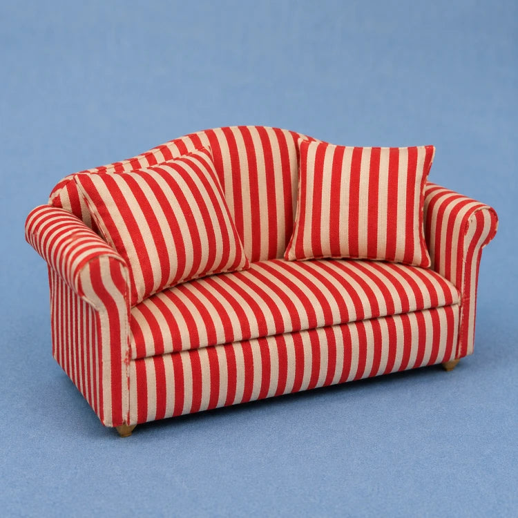 Sofa, gestreept, 2-zits