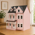 The Exmouth Poppenhuis Roze Gelakt