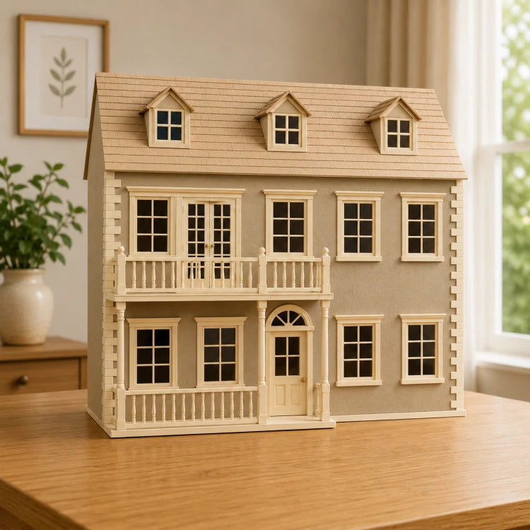 Glenside Grange Poppenhuis – Ongeschilderd