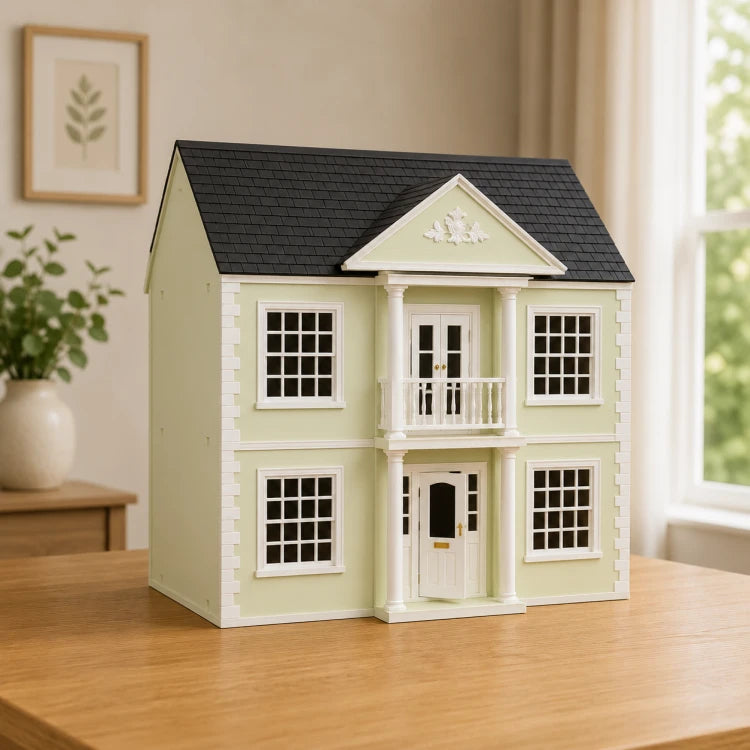 Newnham Manor Poppenhuis – Crème Gelakt