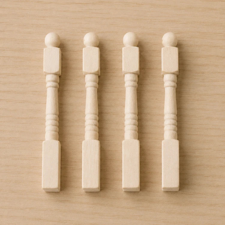 Trapspijlen, 4 stuks