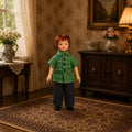 Moderne jongen in jeans