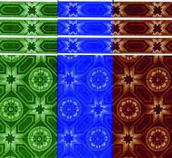 Vloer blauw