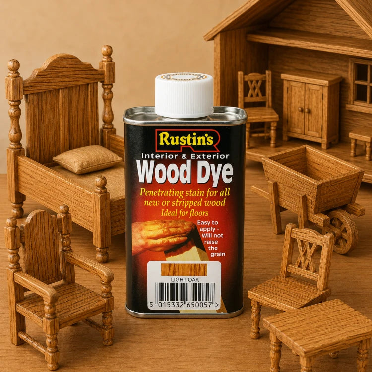 Rustins Houtbeits Licht Eiken 250 ml