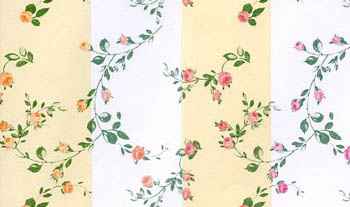 Behang Apricot/Cream