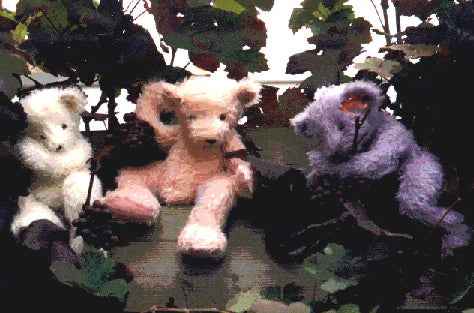 P032 PATROON TEDDYBEER SUSANNE, ca 23 cm