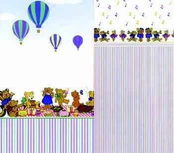 Behang Bears & Balloons