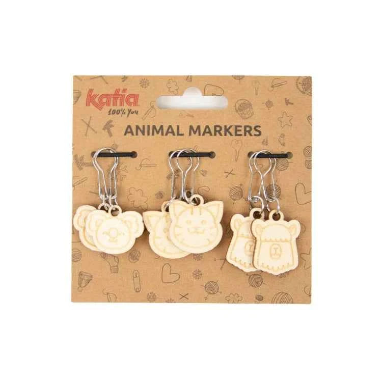 Stekenmarkeerders Houten Dierenkopjes