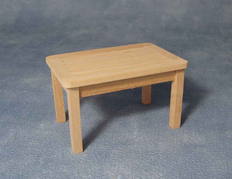 Blankhouten tuintafel