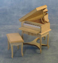 Piano met krukje