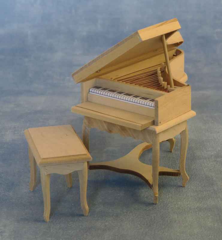 Piano met krukje