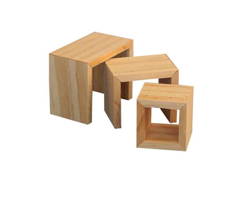 Moderne set tafeltjes, 3 stuks