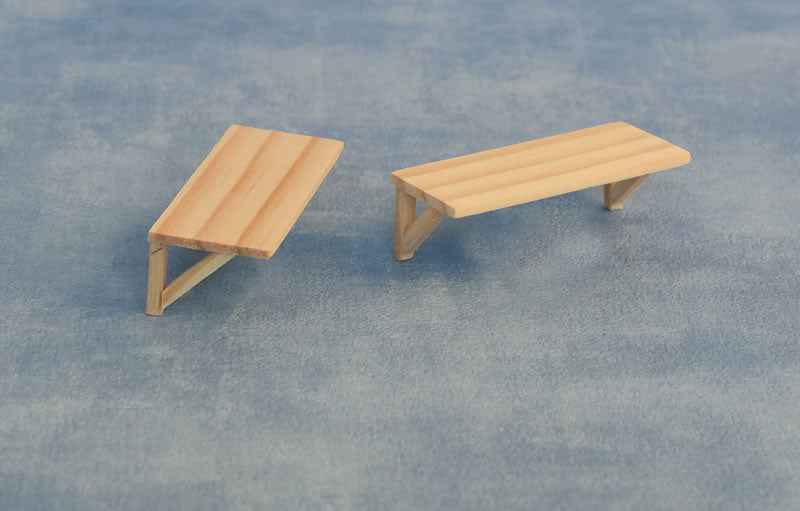 Kleine plankjes, 2 stuks