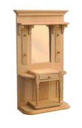 Halconsole met spiegel